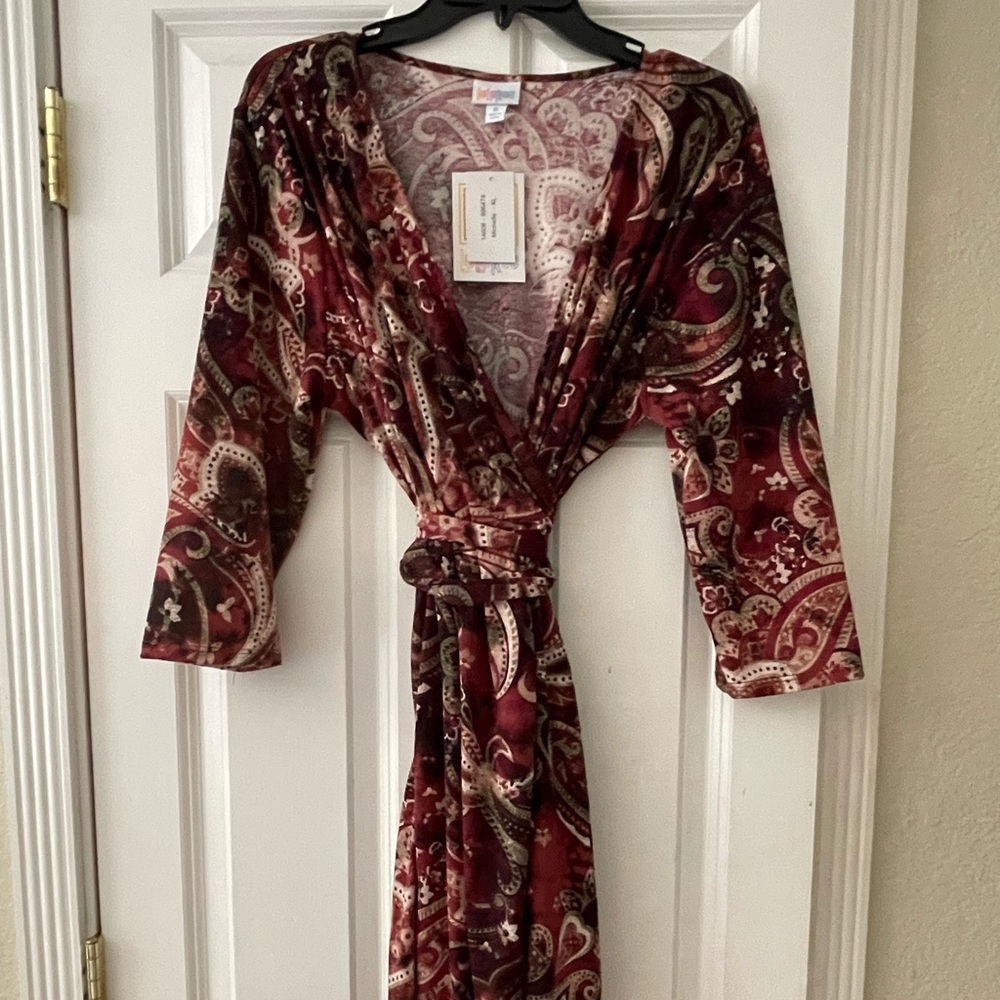 Lularoe Michelle Wrap dress